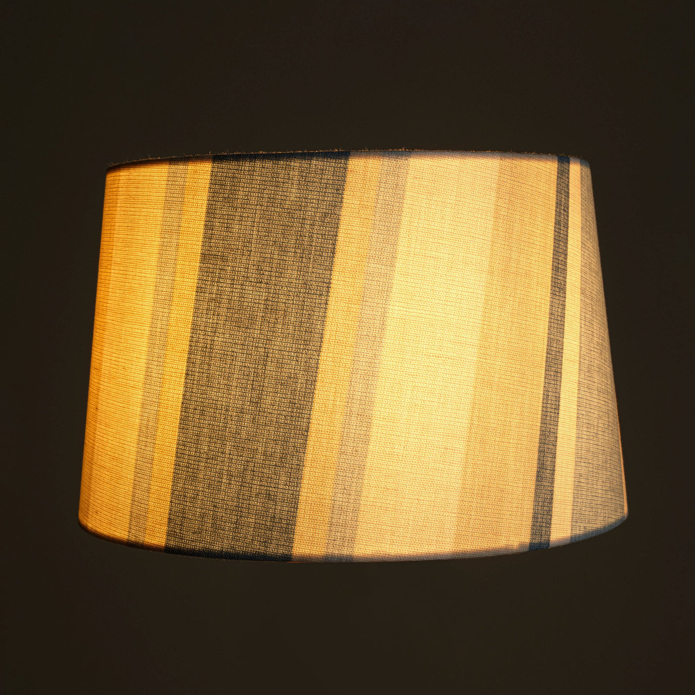 Lamp Shade, Off-White - Blue, 26x26x20 cm 4