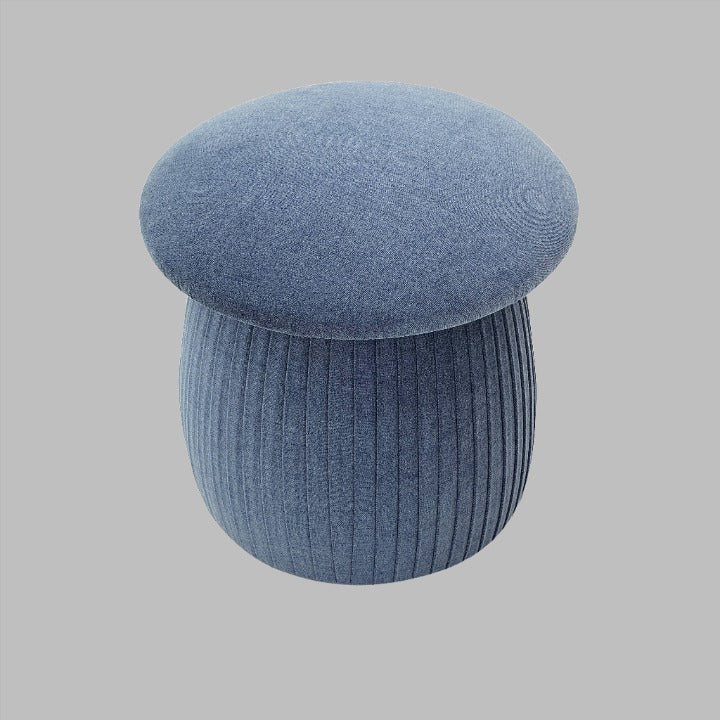 Mushroom Pouffe, Blue Pouffes sazy.com