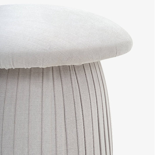 Mushroom Pouffe, Grey Pouffes sazy.com