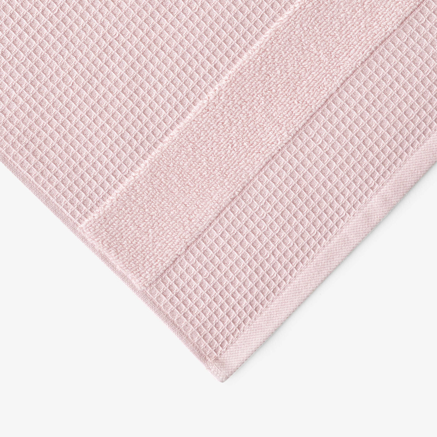 Airsense Waffle Set of 2 100% Turkish Cotton Hand Towel, Pink, 50x90 cm 3