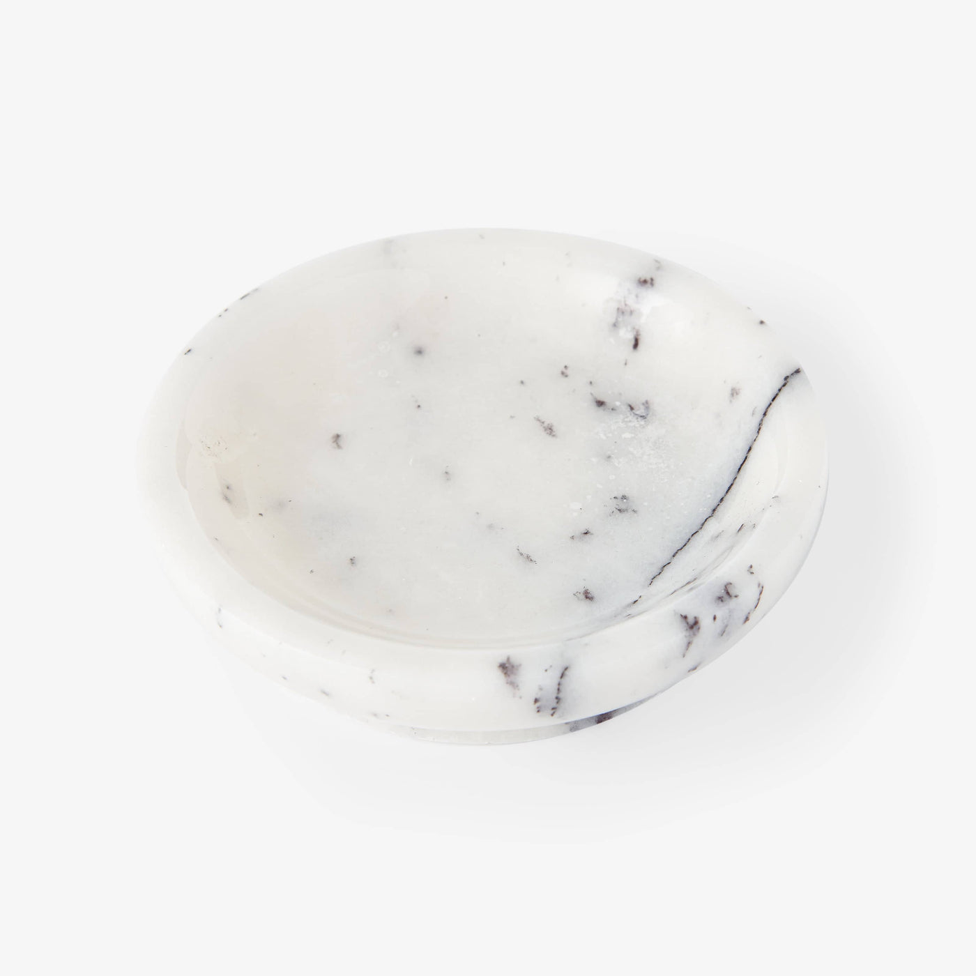Marble Soap Dish, Lilac, 9x2 cm 1