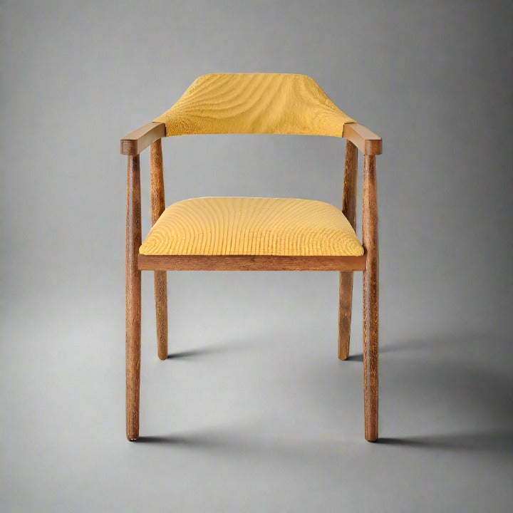 Visby Accent Armchair, Mustard Armchairs sazy.com