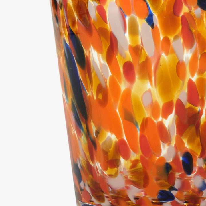 Brillante Hand-blown Vase, Multicoloured, S Vases sazy.com