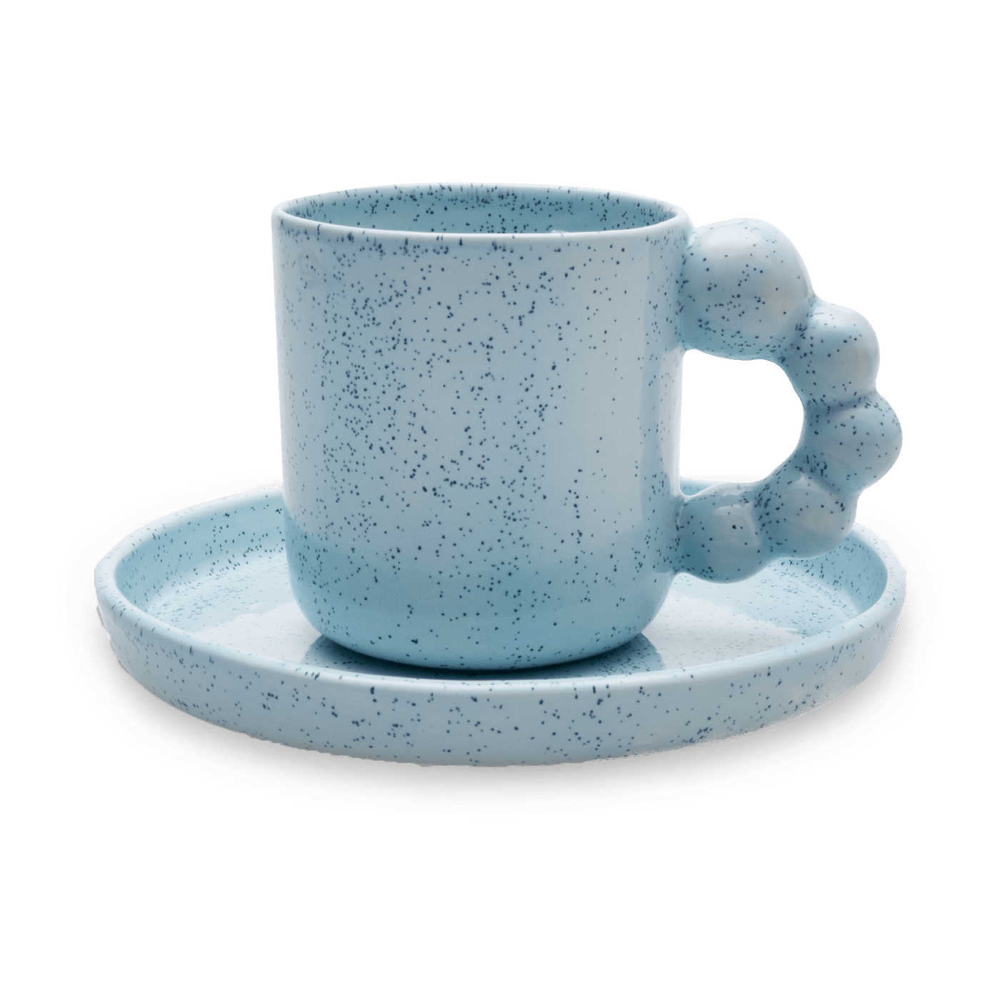 Bubble Handmade Mug, Blue, 350 ml 5