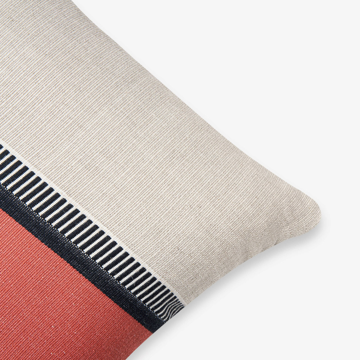 Dumnoni Cushion Cover, Red - Beige, 35x55cm 3