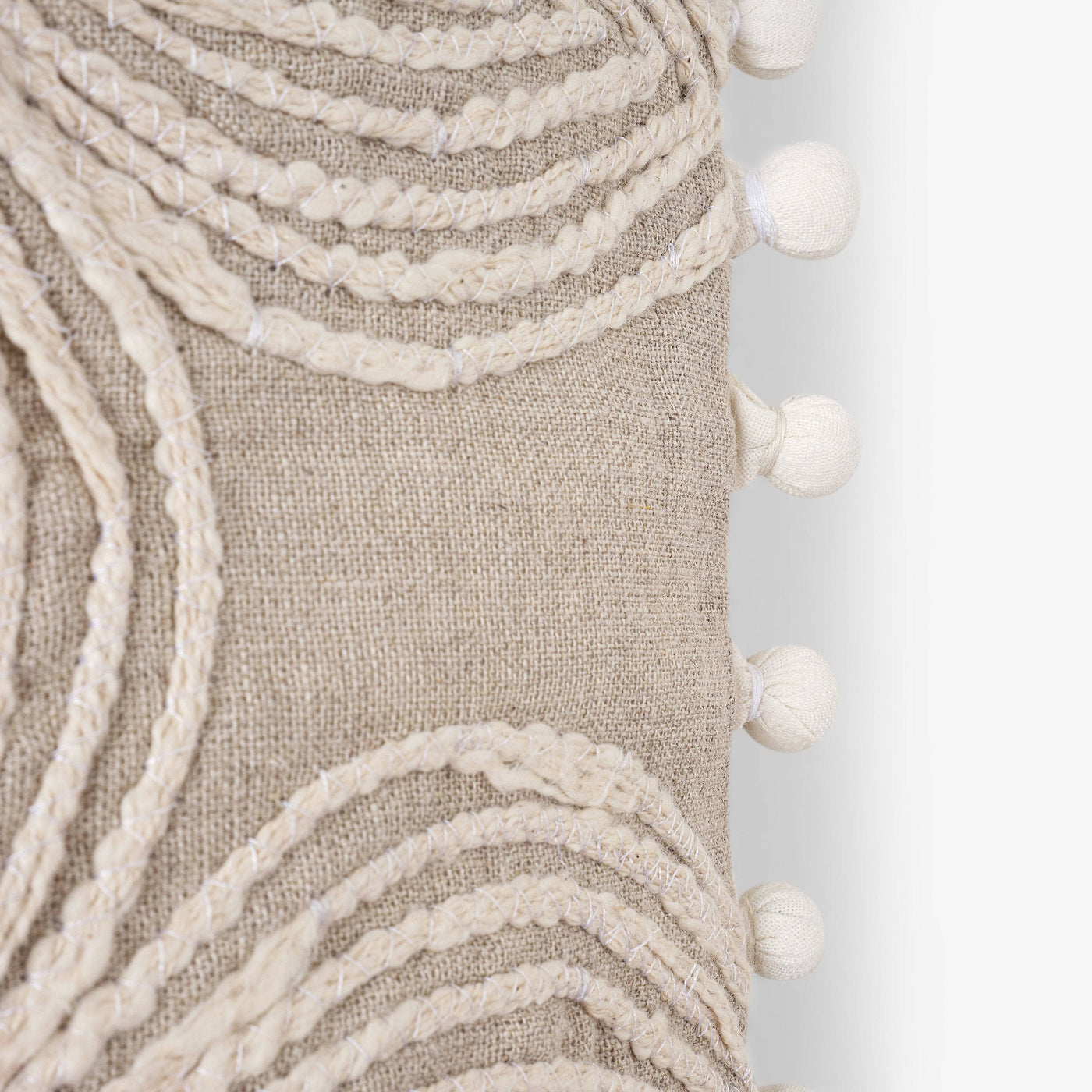 Attina Cushion Cover, Natural, 40x60 cm 5