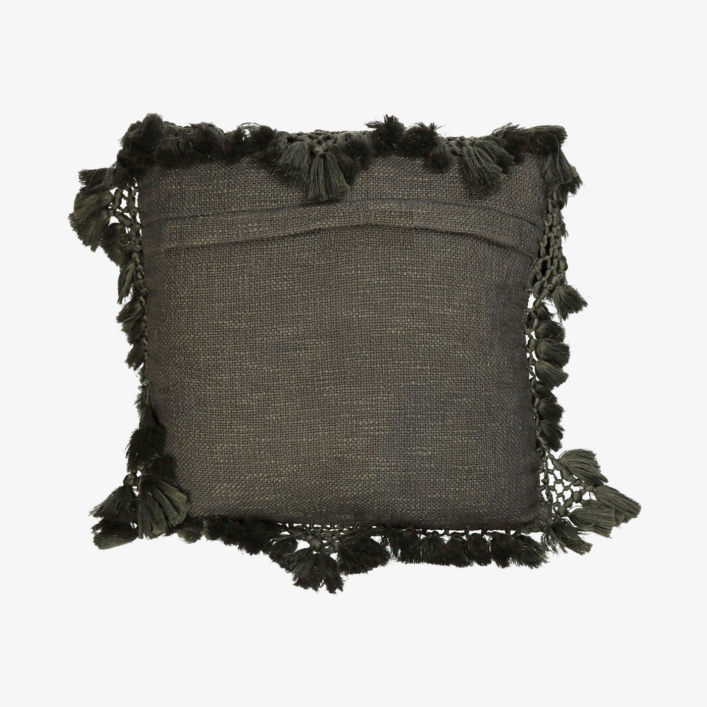 Drea Square Cushion, Grey, 45x45 cm 4