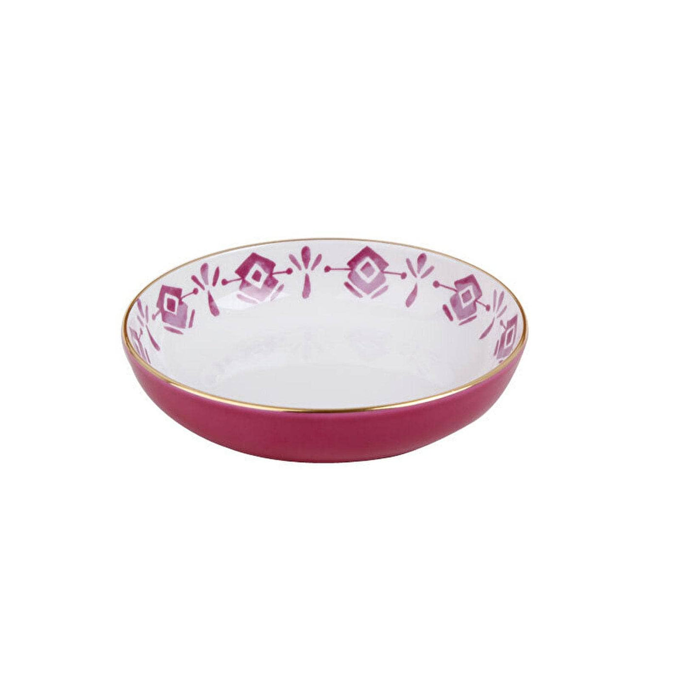 Ikat Bowl, Pink, 17 cm 1