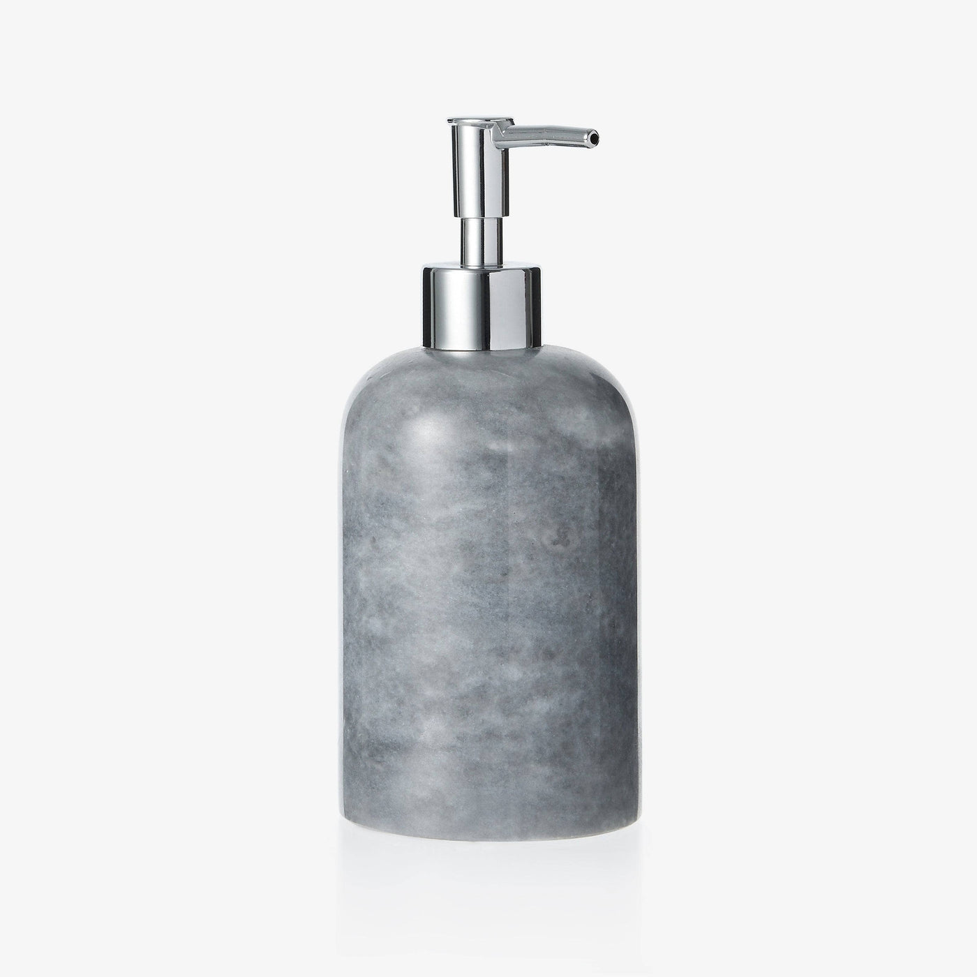 Marble Soap Dispenser, Grey, 8.2x15 cm 1