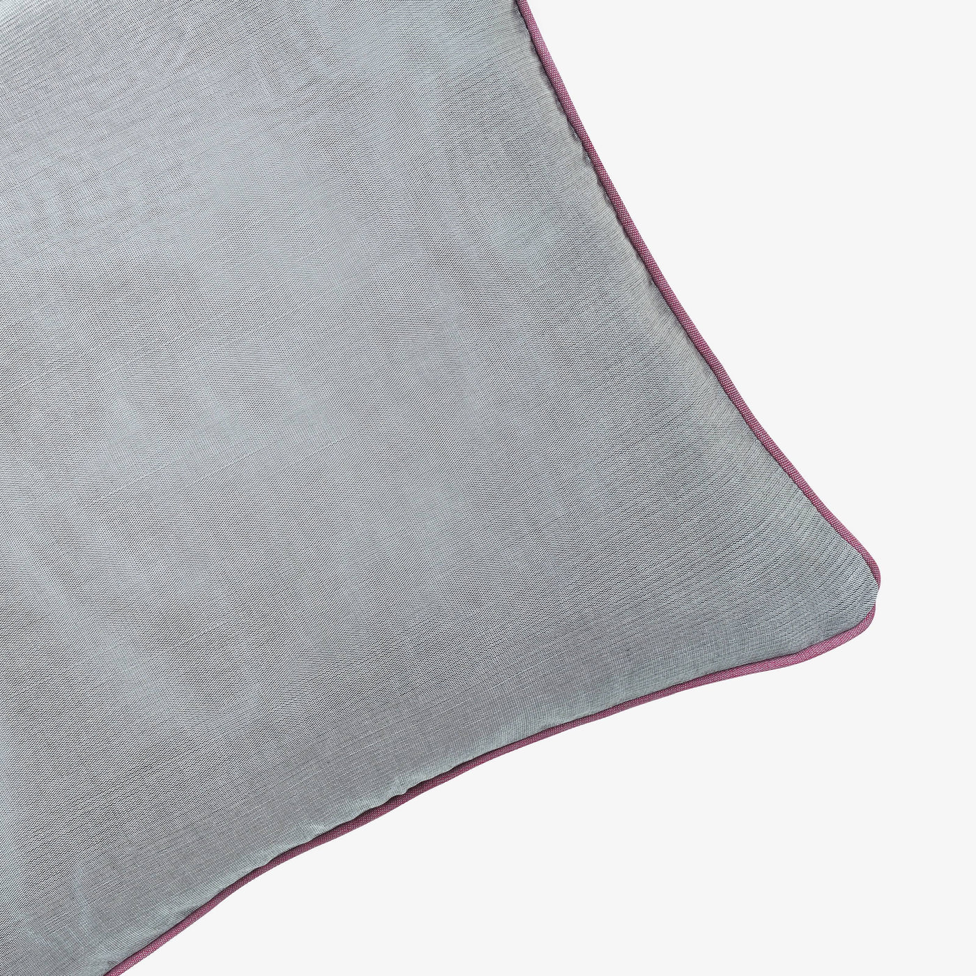 Kutnu Cushion Cover No. 6, Grey - Pink, 45x45 cm Cushion Covers sazy.com