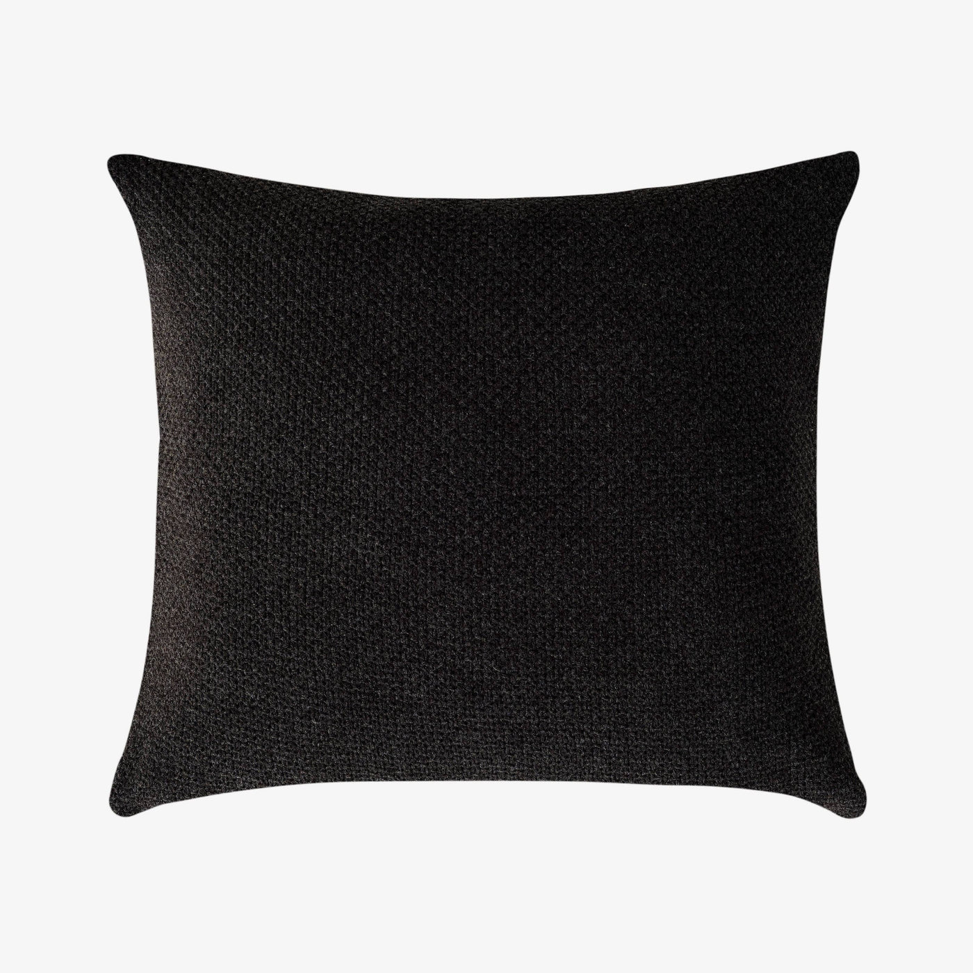 Benjamin Set of 2 Waffle Knitted Cushion Cover, Anthracite Grey 4