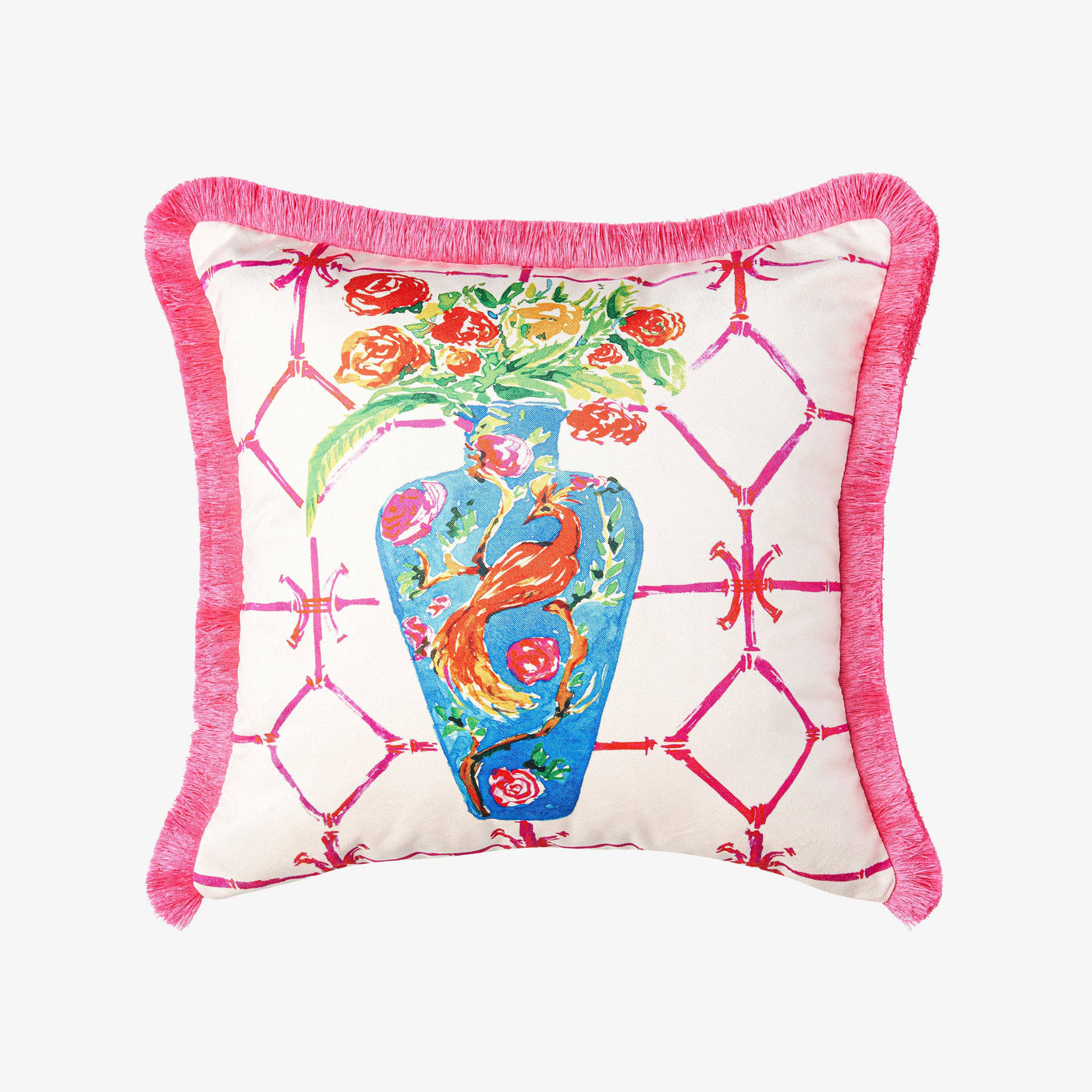 Herais Cushion Cover, Pink, 50x50cm 1