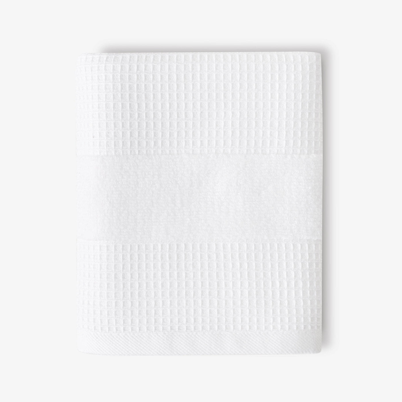 Airsense Waffle Set of 2 100% Turkish Cotton Hand Towel, White, 50x90 cm 2