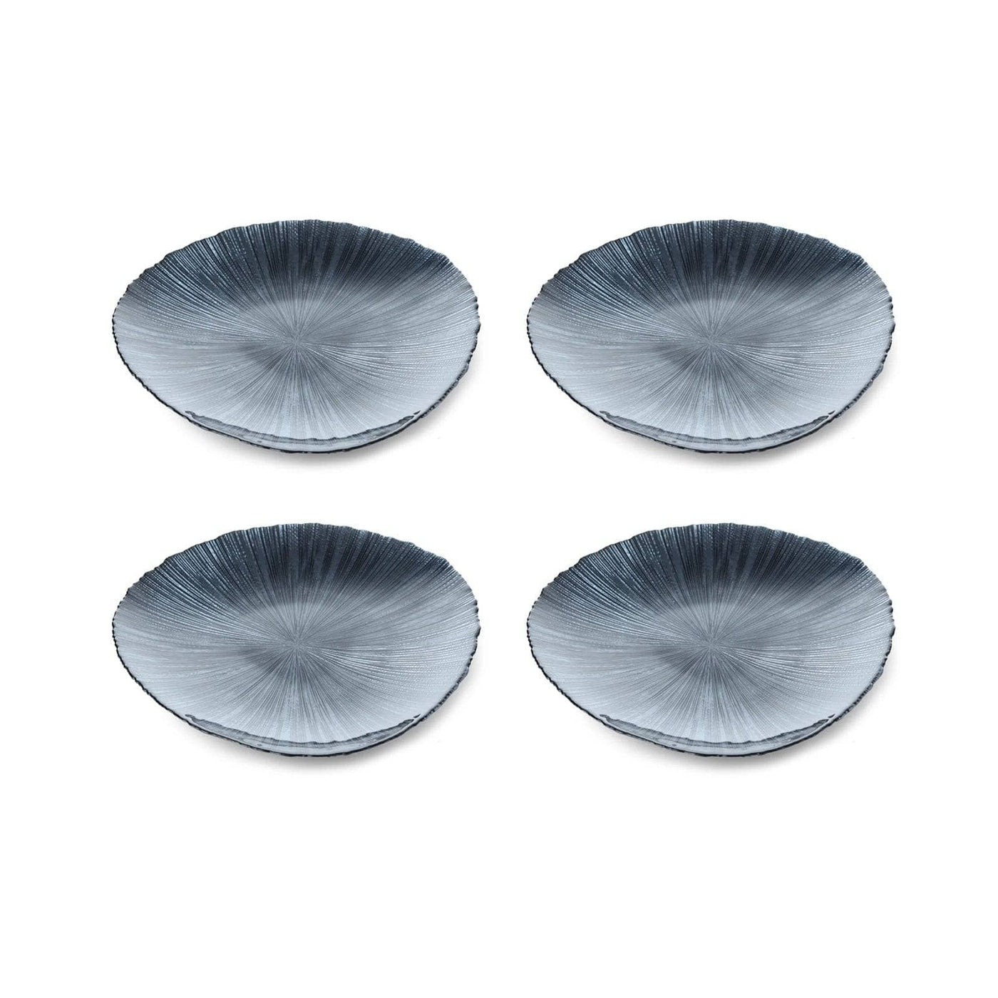 Tamara Set of 4 Dinner Plates, Charcoal 1