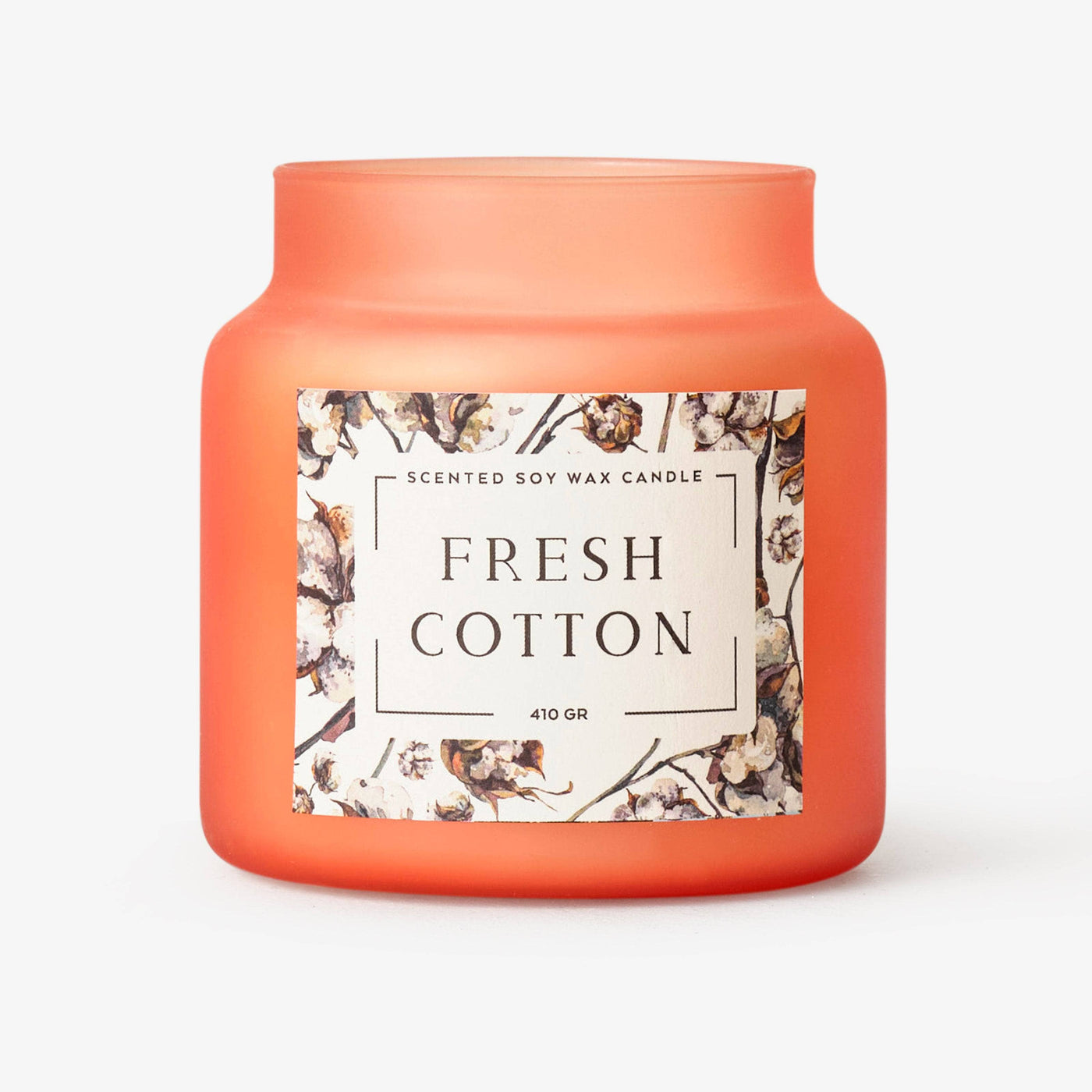 Fresh Cotton Candle, Orange, 410 g 3