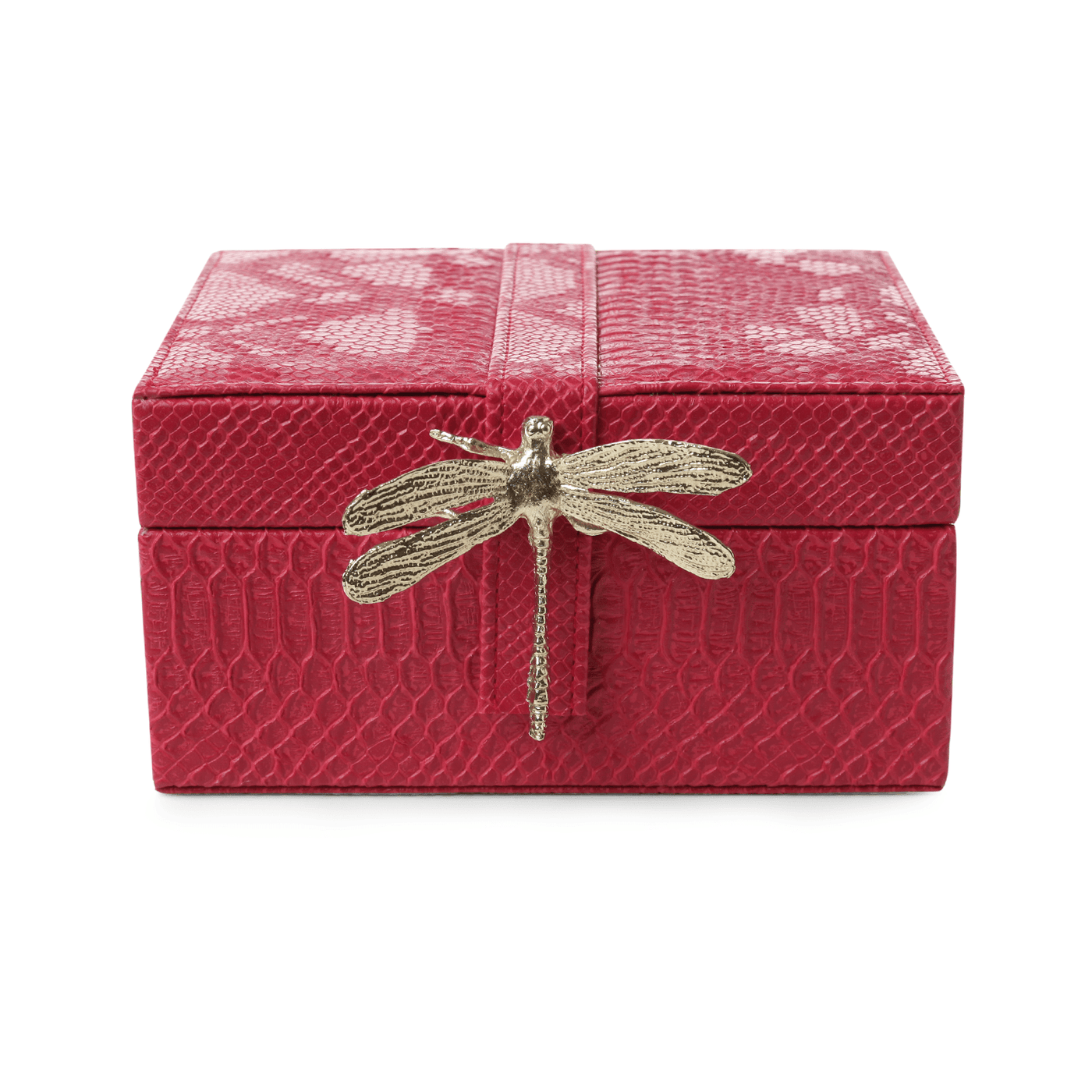 Esha Set of 2 Decorative Boxes, Fuchsia 5