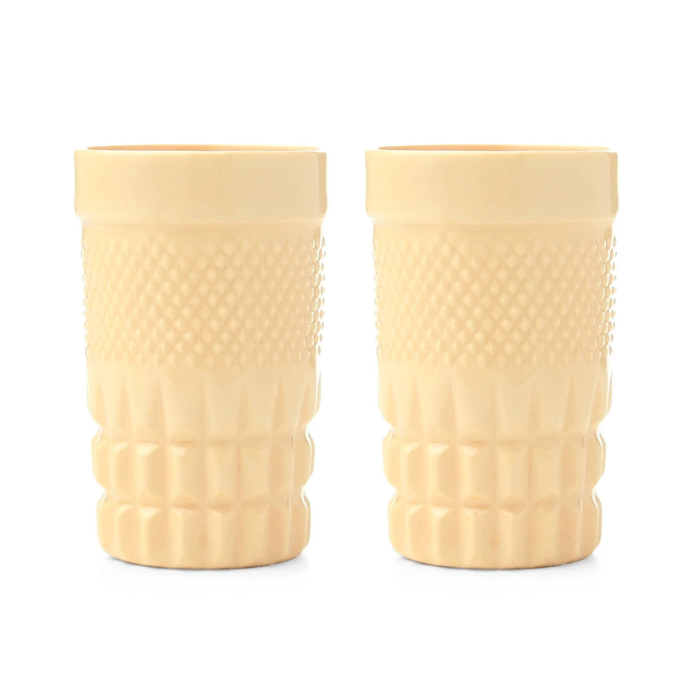 Quartz Set of 2 Handmade Mugs, Cream Cups & Mugs sazy.com