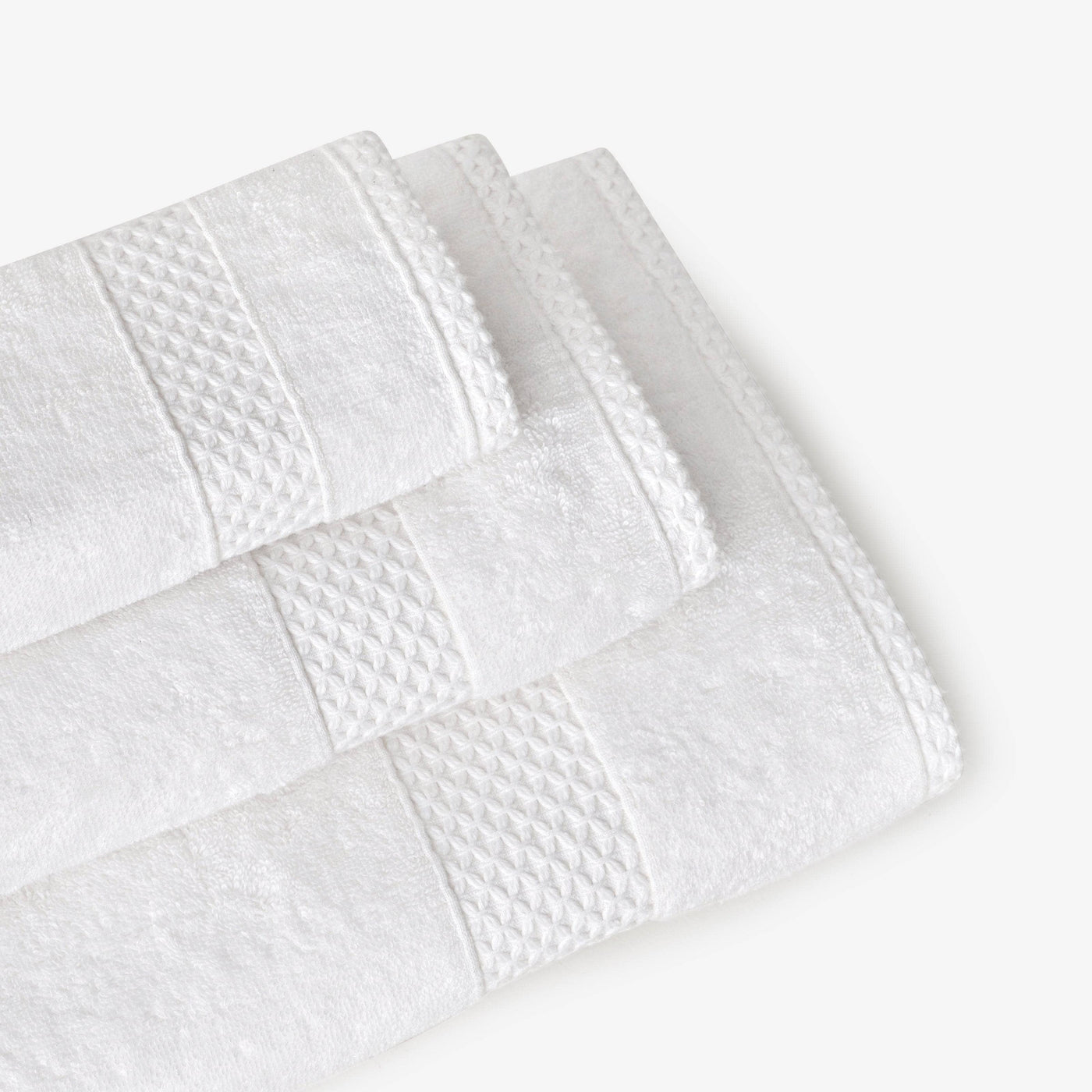 Aqua Fibro Extra Soft 100% Turkish Cotton Face Cloth, White 3