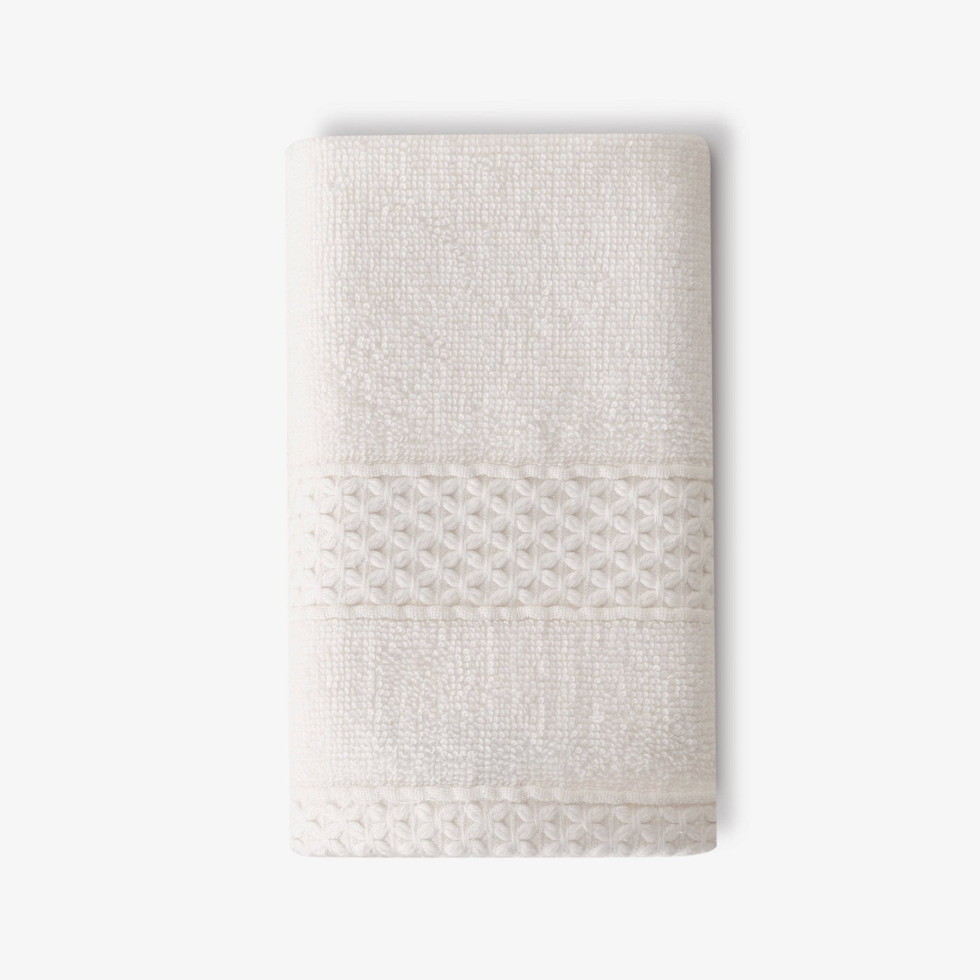 Aqua Fibro Set of 4 Extra Soft 100% Turkish Cotton Face Cloth, Off-White, 33x33 cm 2