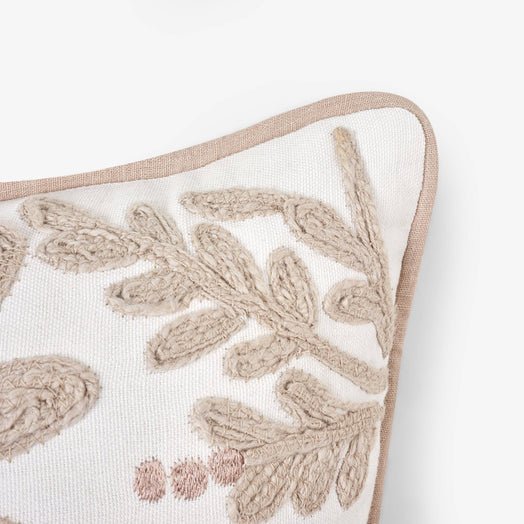 Flynn Flower Cushion Cover, Natural, 30x70 cm 3