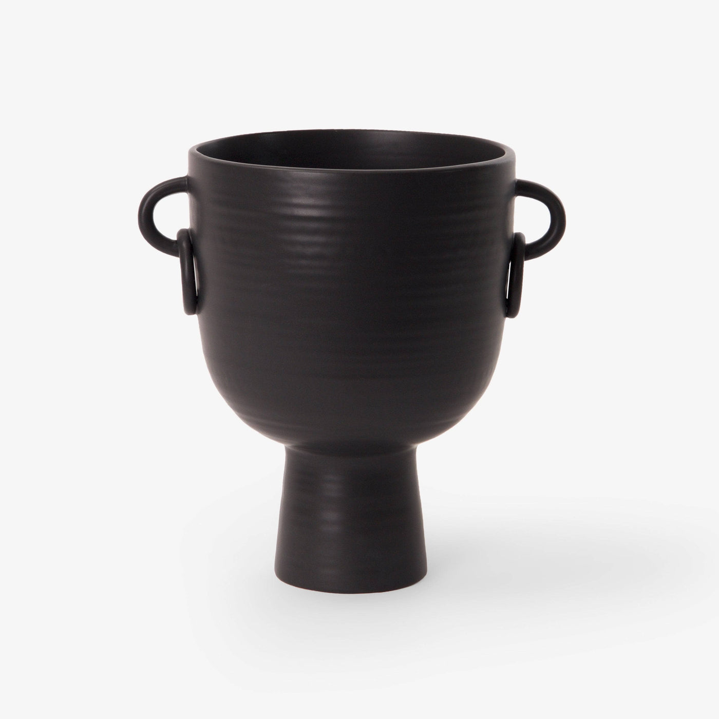 Branksome Ceramic Vase, Black, S Vases sazy.com
