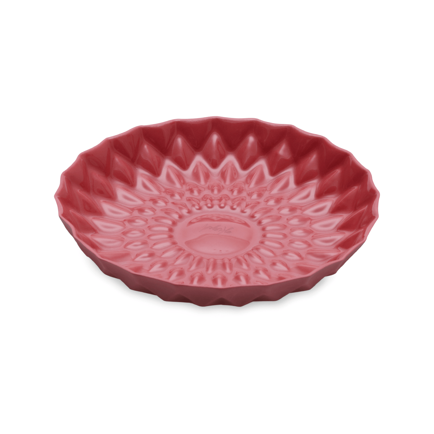 Geo Handmade Plate, Pink, 17 cm 1