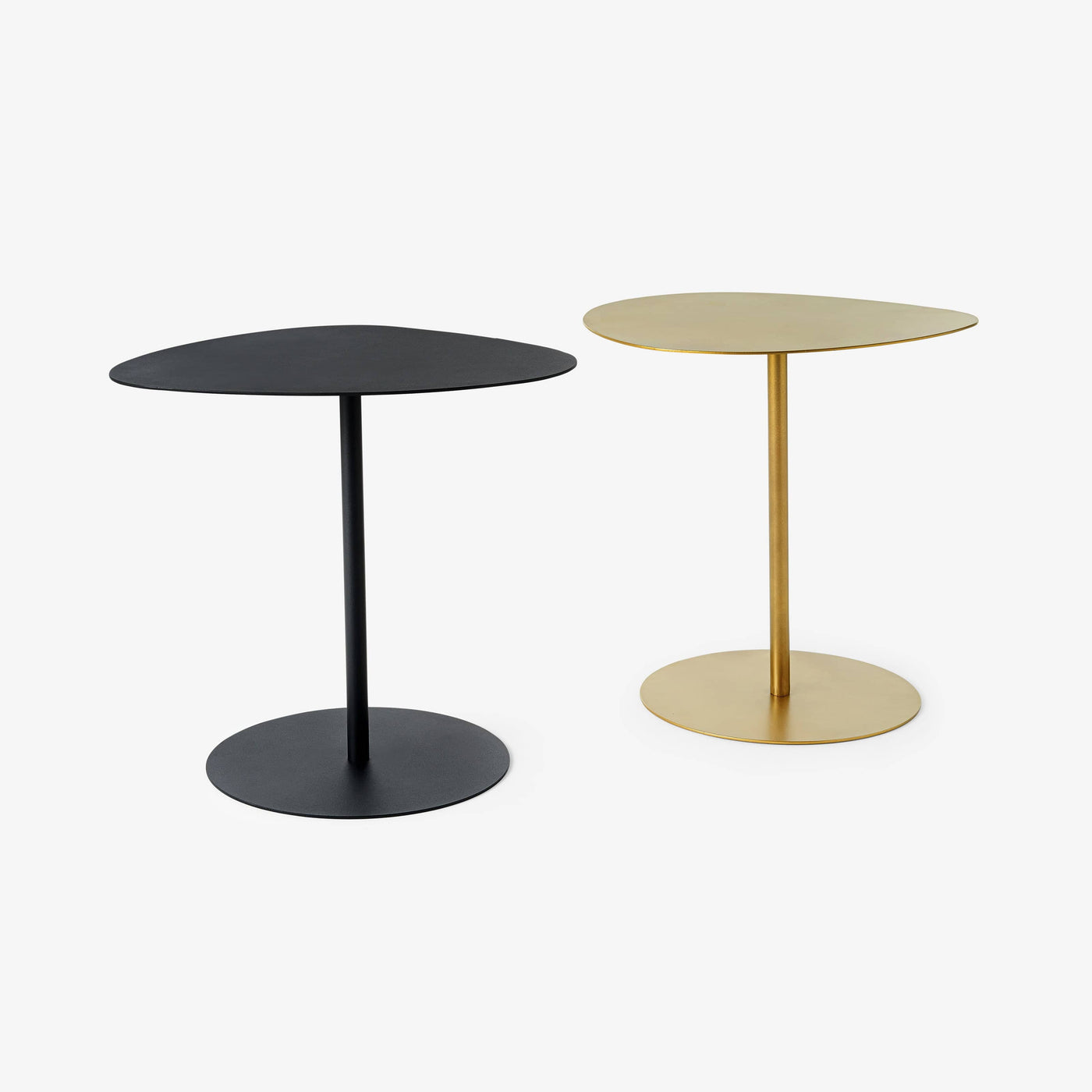Aereo Set of 2 Side Tables, Black - Gold 5