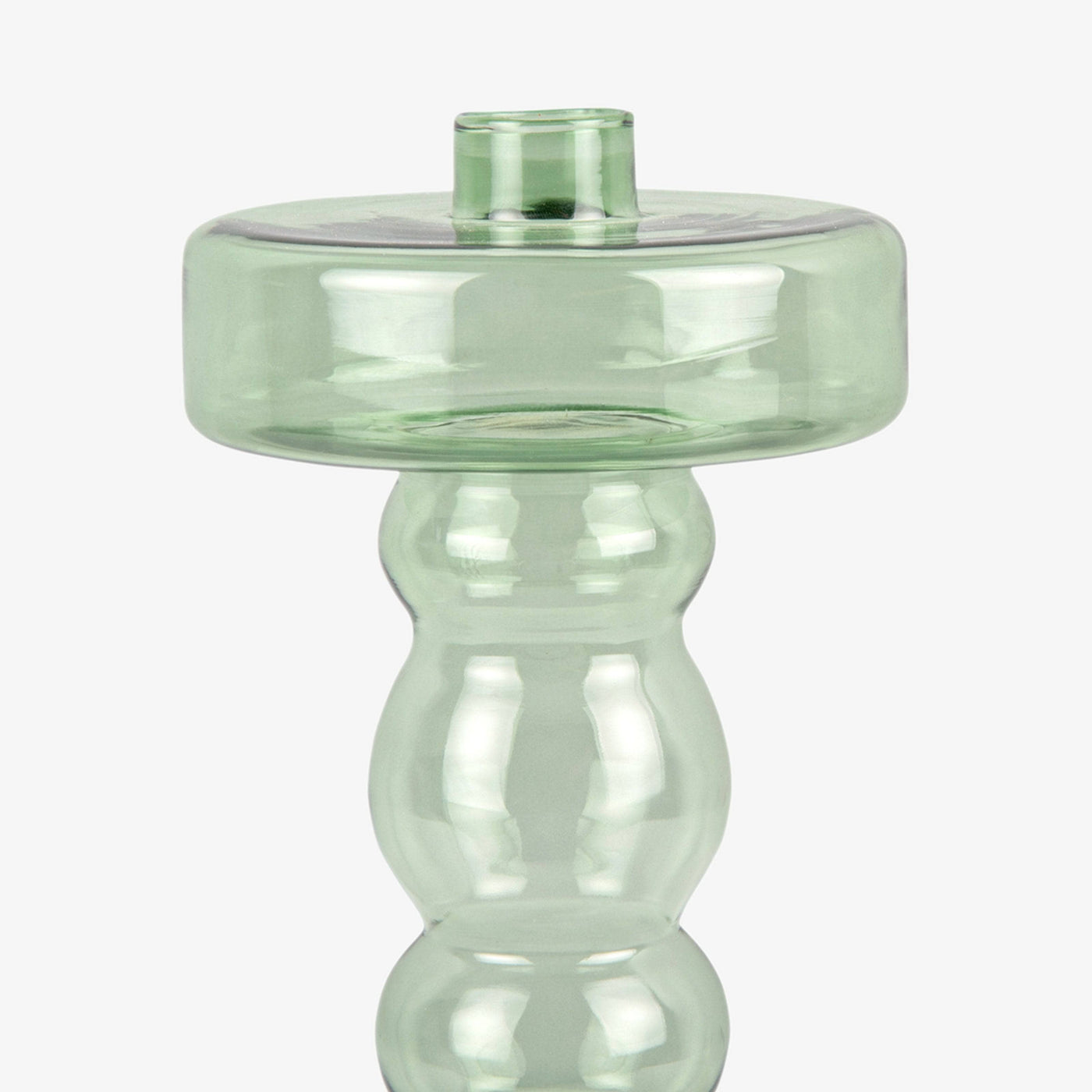 Ludou Candle Holder, Glass, Jungle Green, XL Candle Holders sazy.com