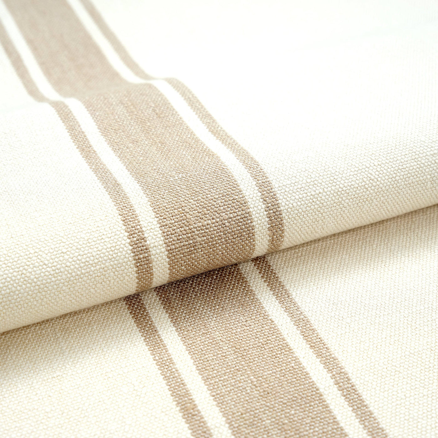 Mary Set of 2 Striped Placemats, Natural - Beige, 35x46 cm 3