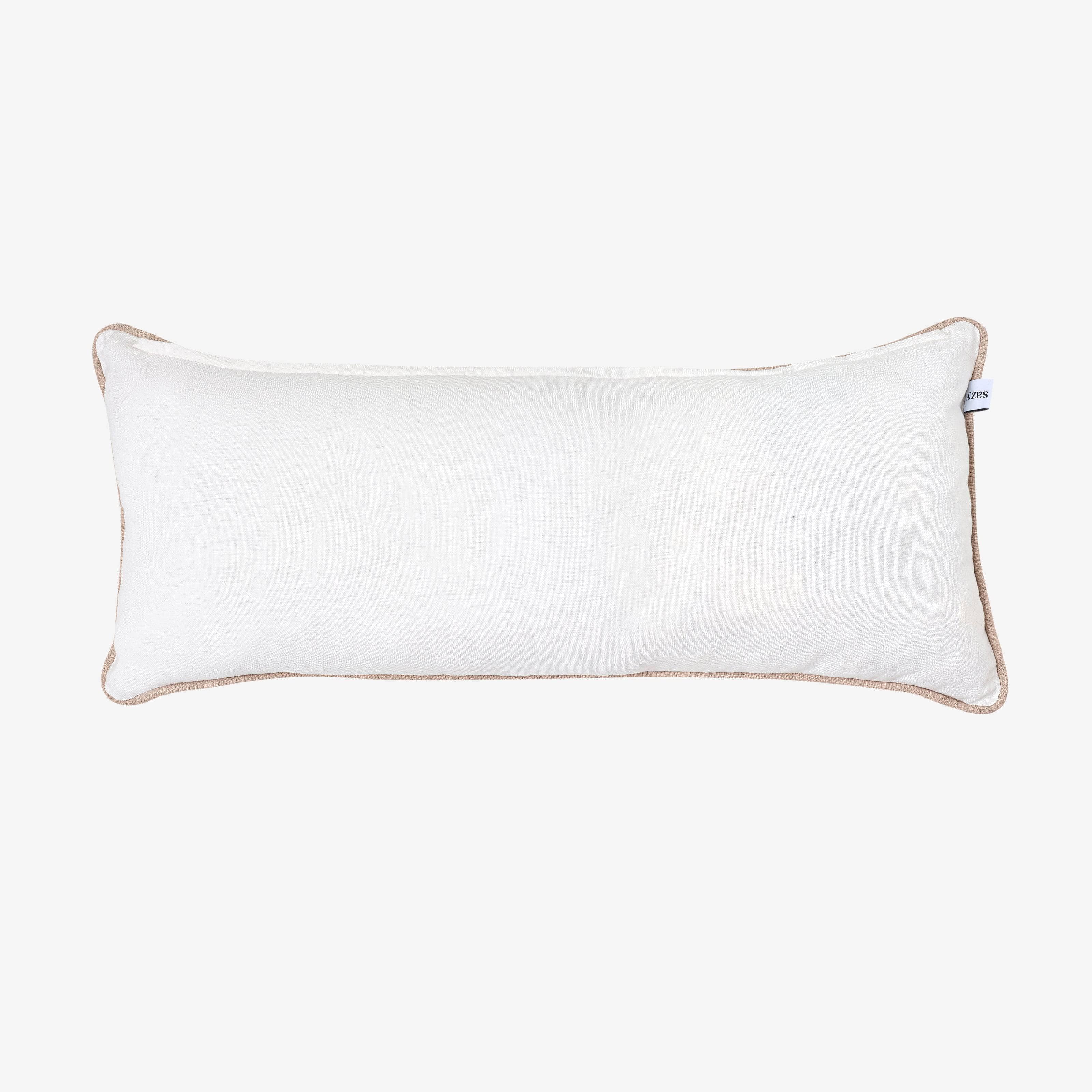 Flynn Flower Cushion Cover, Natural, 30x70 cm 2