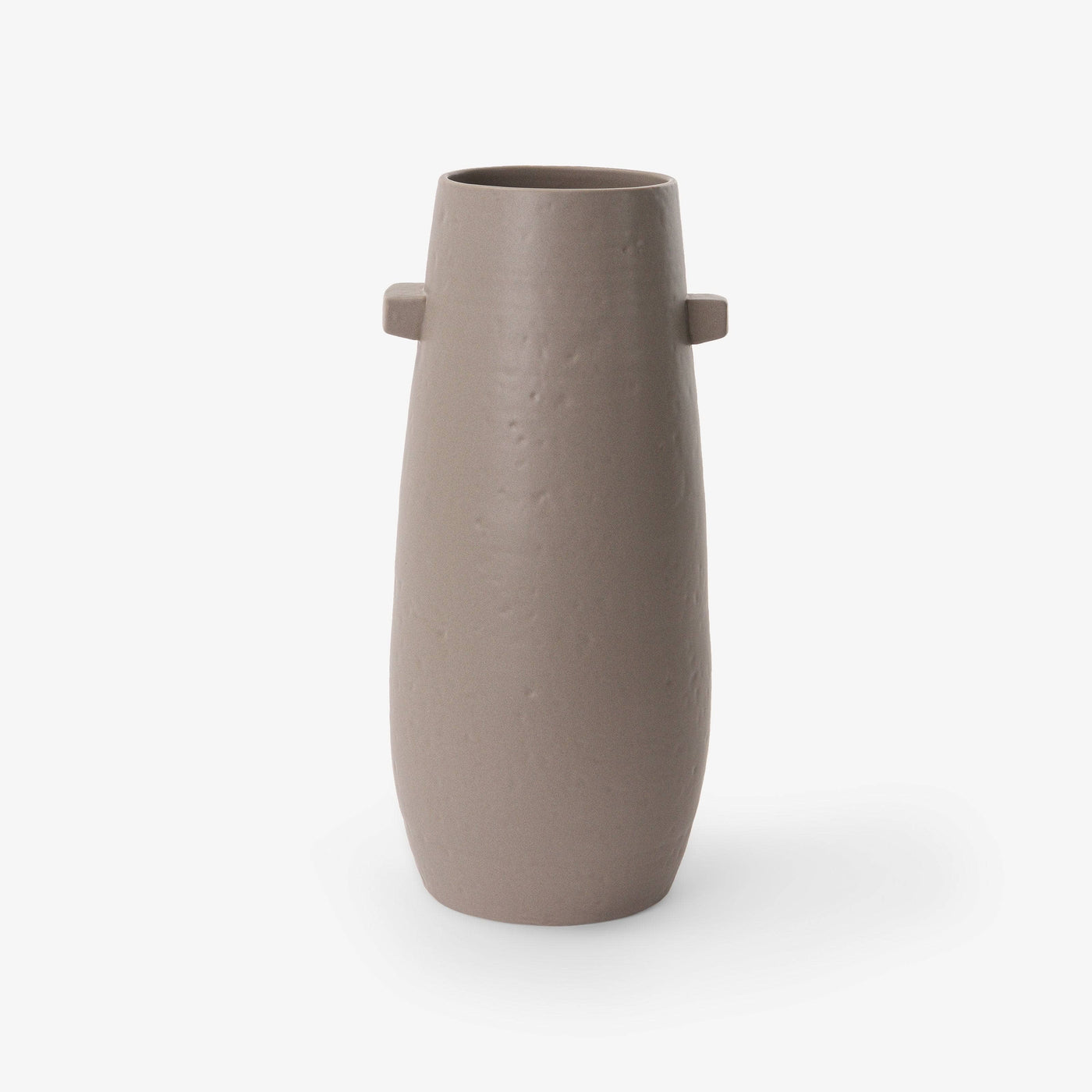 Langton Ceramic Vase, Taupe, M Vases sazy.com