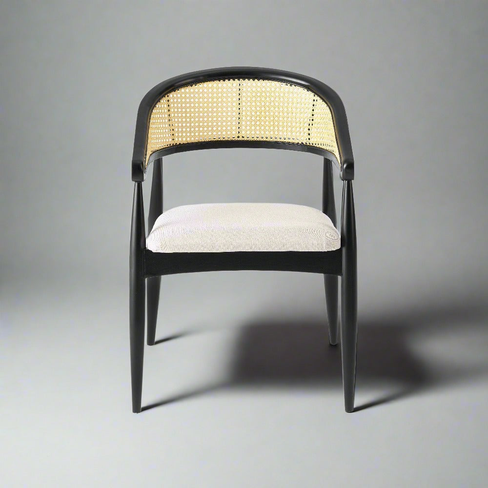 Baose Armchair, Cream Dining Chairs & Benches sazy.com