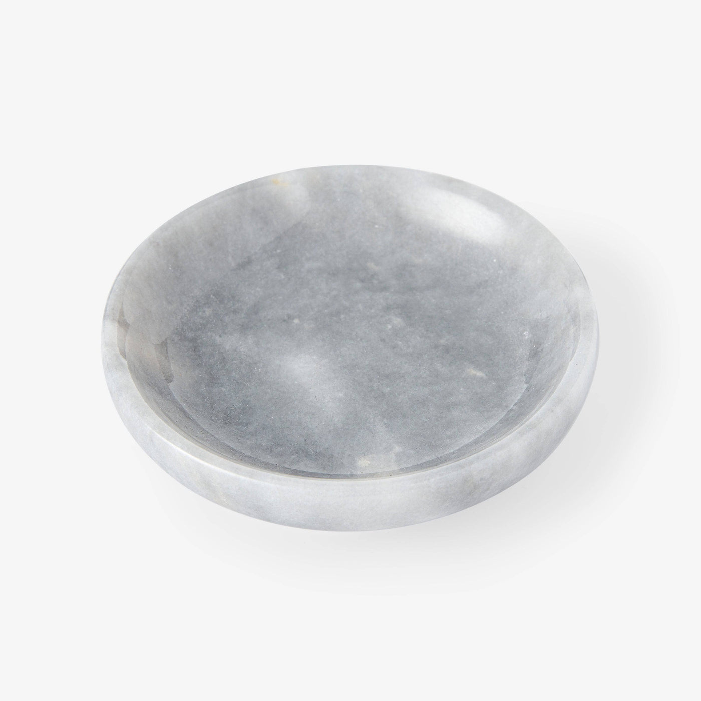 Marble Soap Dish, Grey, 9x2 cm 1