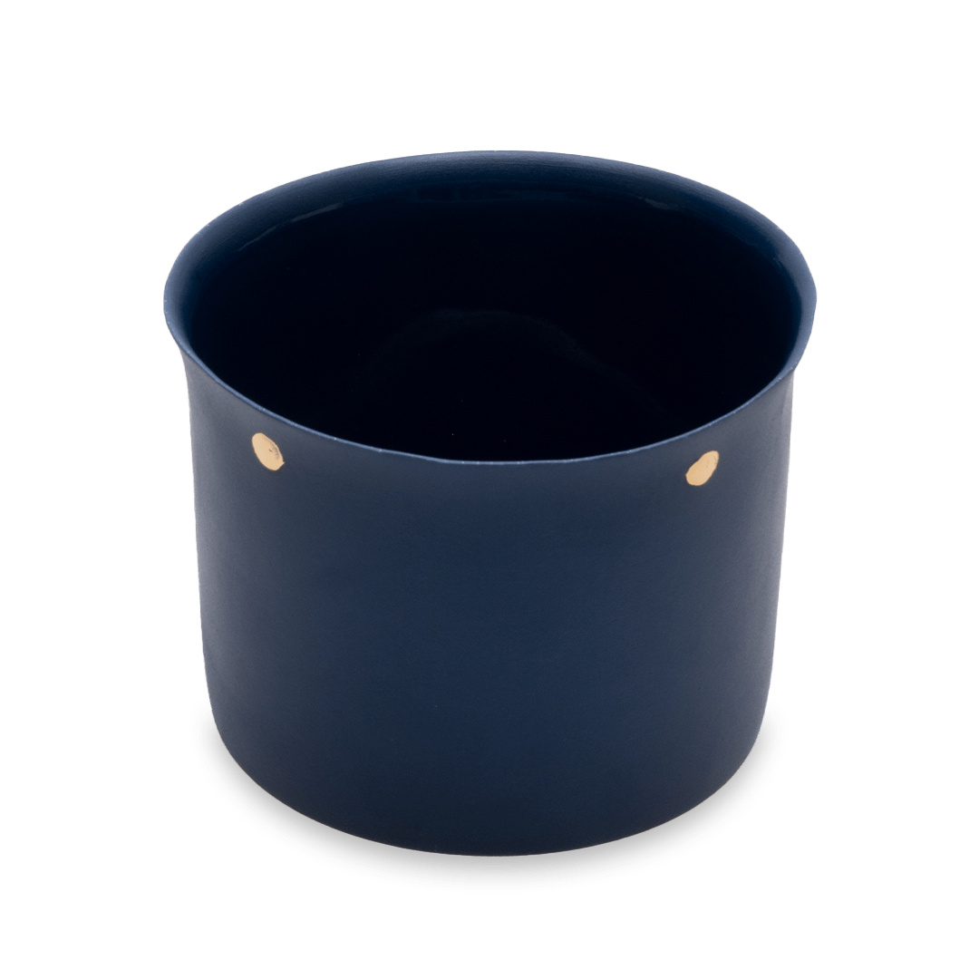 Handmade Nocturnal Big Mug, Navy - Gold, 330 ml 2