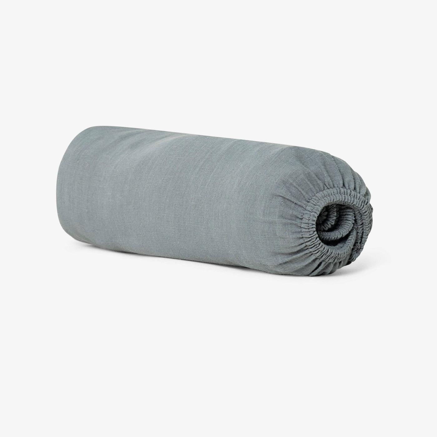 Ruby 100% Turkish Cotton Fitted Sheet, Anthracite Grey, Double Size Bed Sheets sazy.com