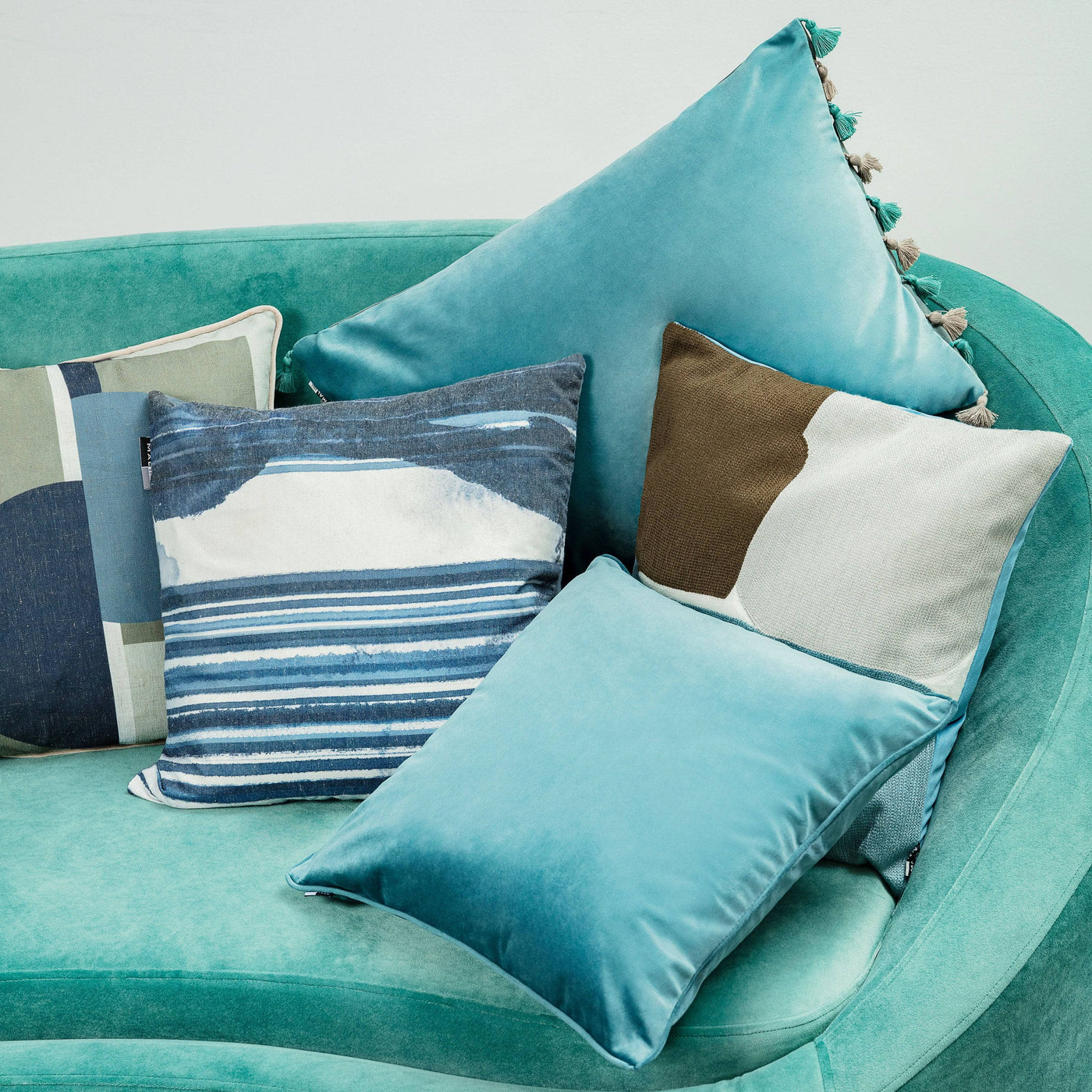 Blake Cushion, Blue, 45x45 cm Cushions sazy.com