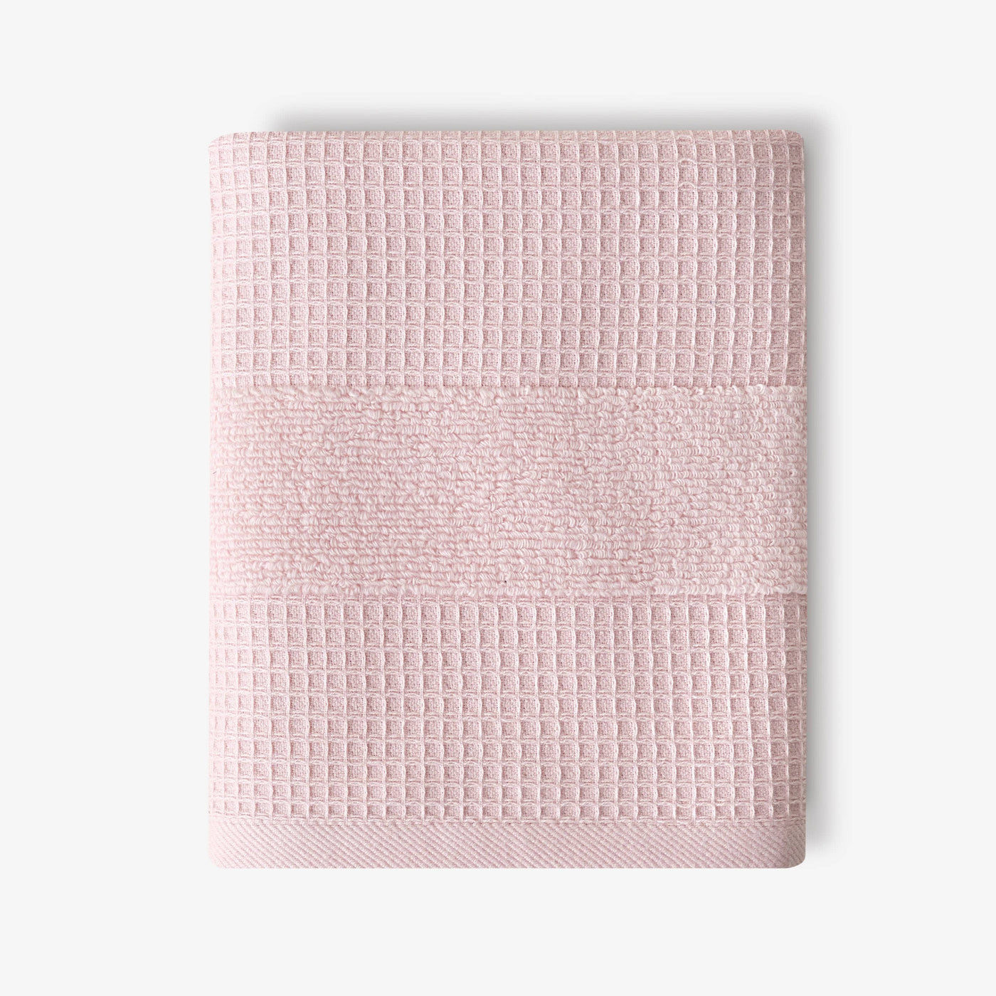 Airsense Waffle Set of 2 100% Turkish Cotton Hand Towel, Pink, 50x90 cm 2