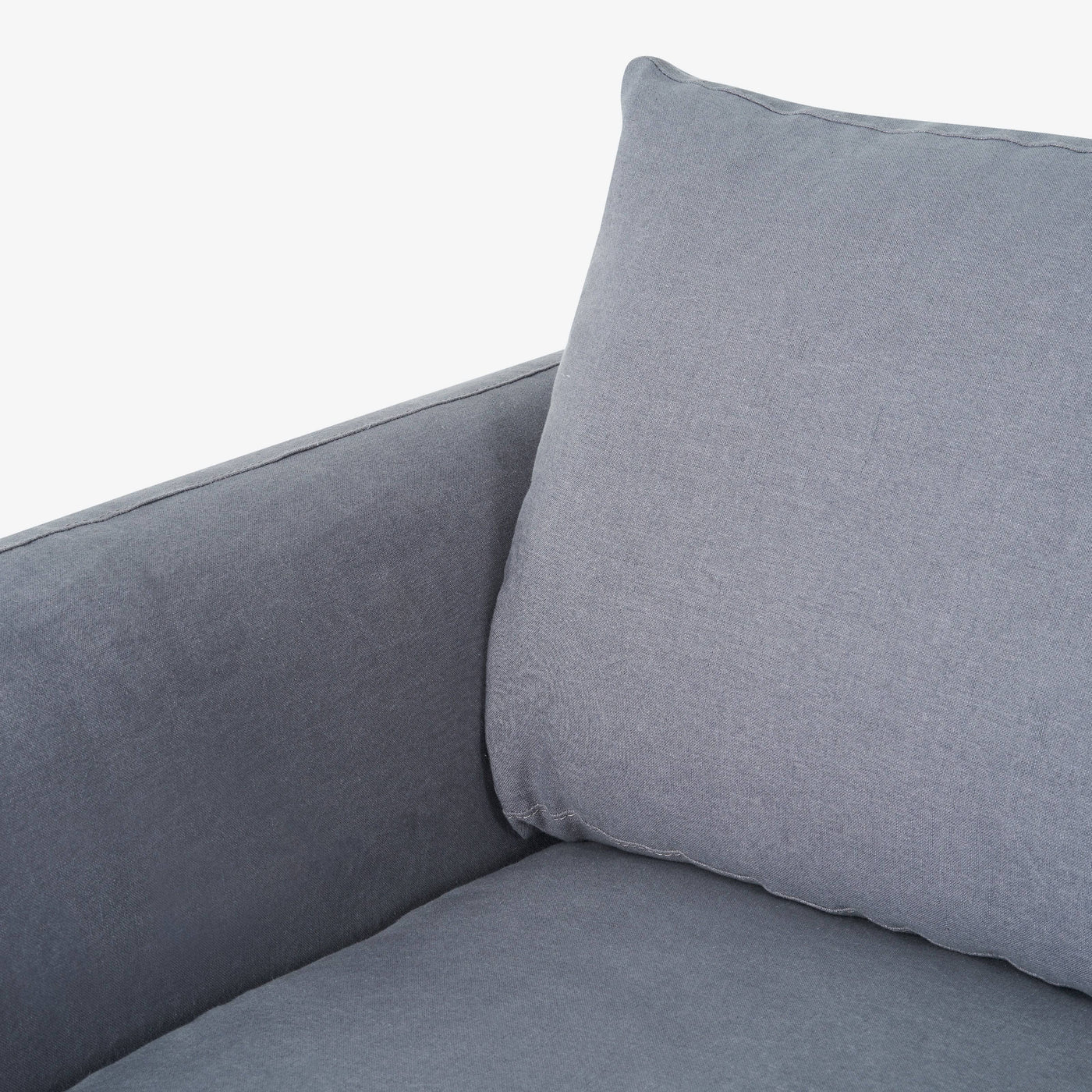 Sun Linen 3 Seater sofa, Grey 3