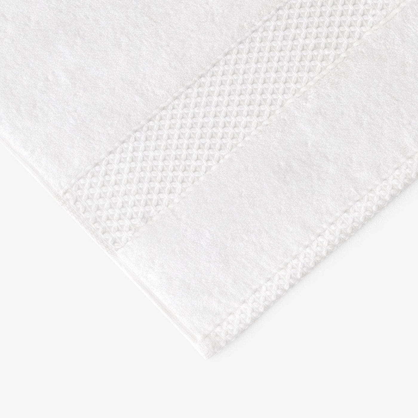 Aqua Fibro Extra Soft 100% Turkish Cotton Bath Towel, White 2