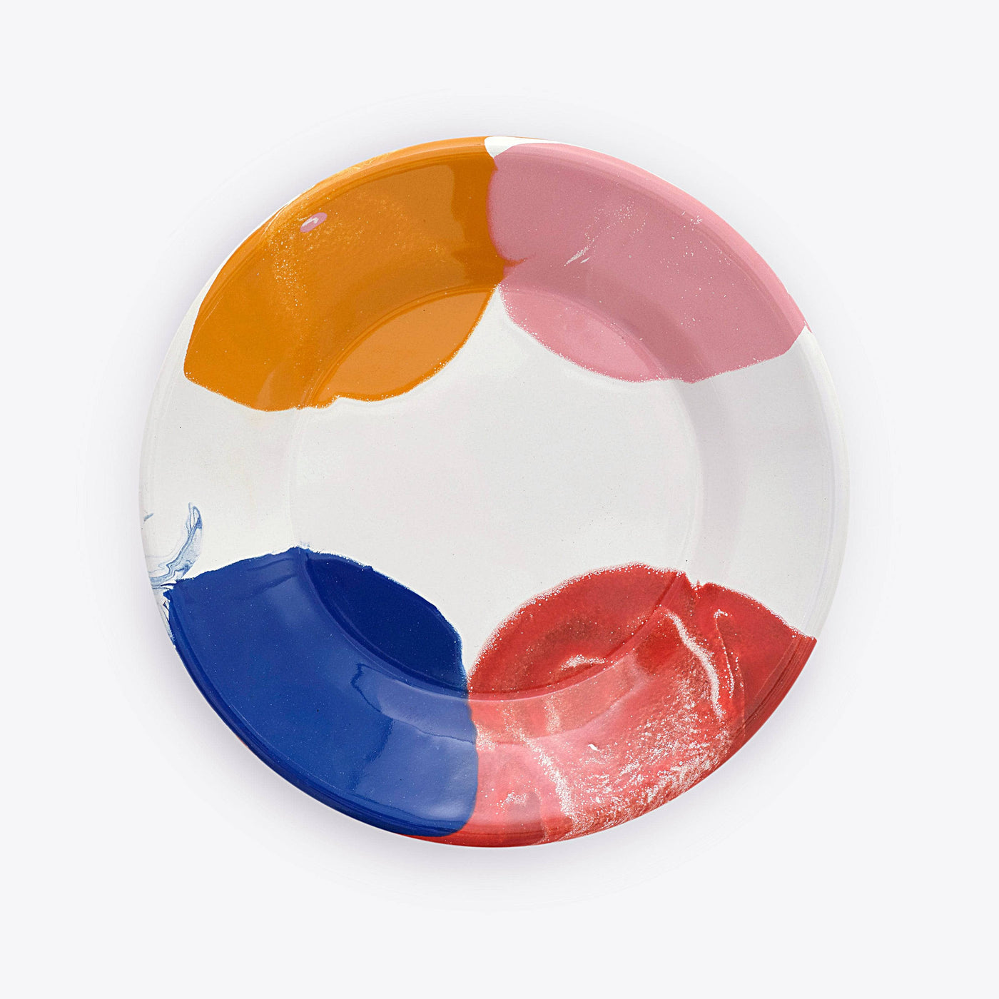 Chance Enamel Side Plate, Multicoloured, 21 cm Plates sazy.com