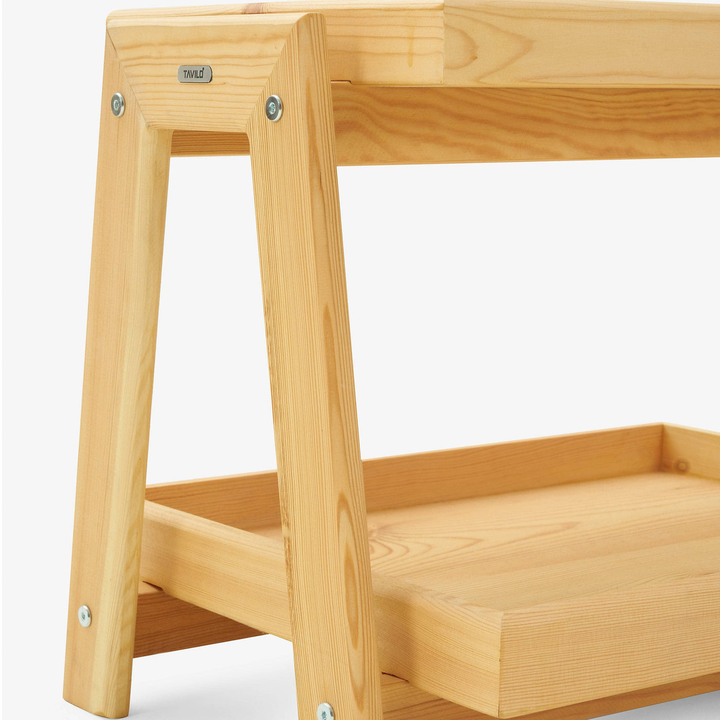 Quwart Massive Shelf, Natural, 55x41x46 cm 3
