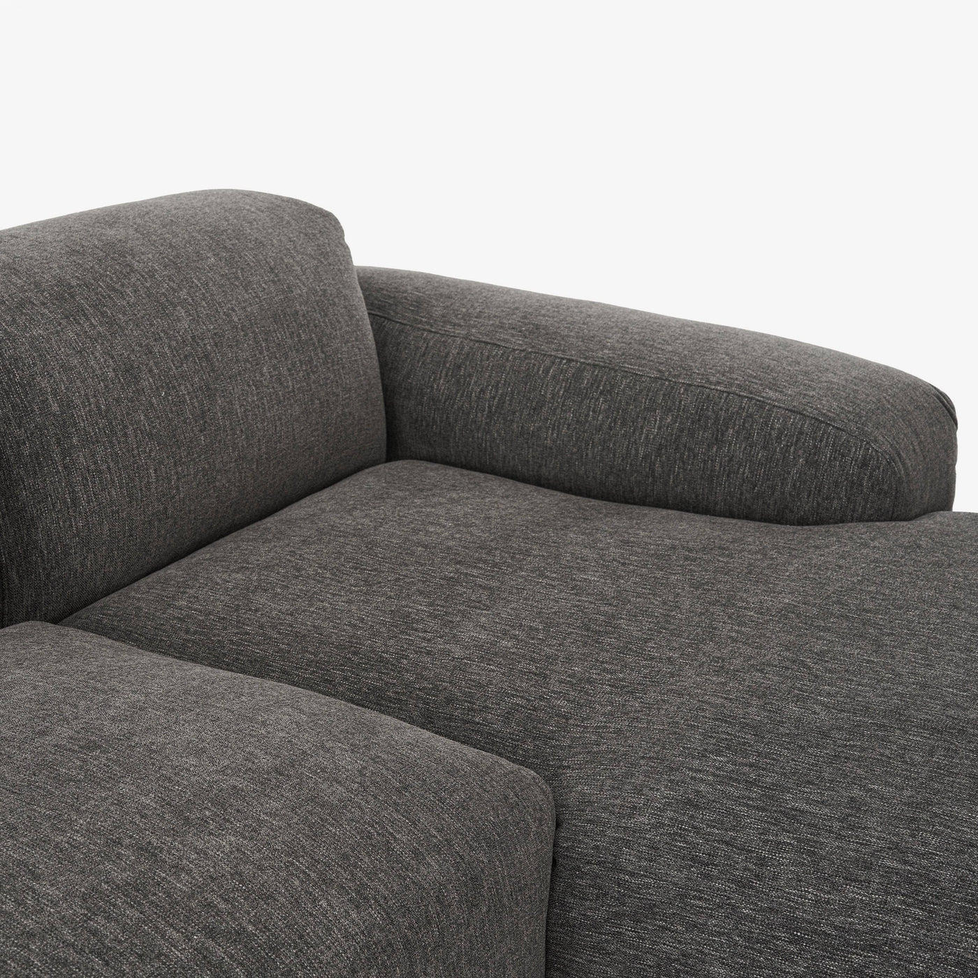 Koze 3 Seater Right Corner Sofa, Anthracite Grey 3