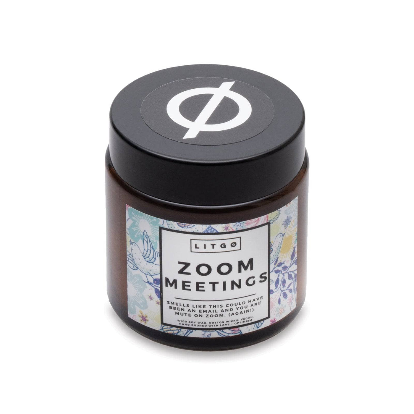 #ZoomMeeting Soy Wax Candle, 100 ml Candles sazy.com
