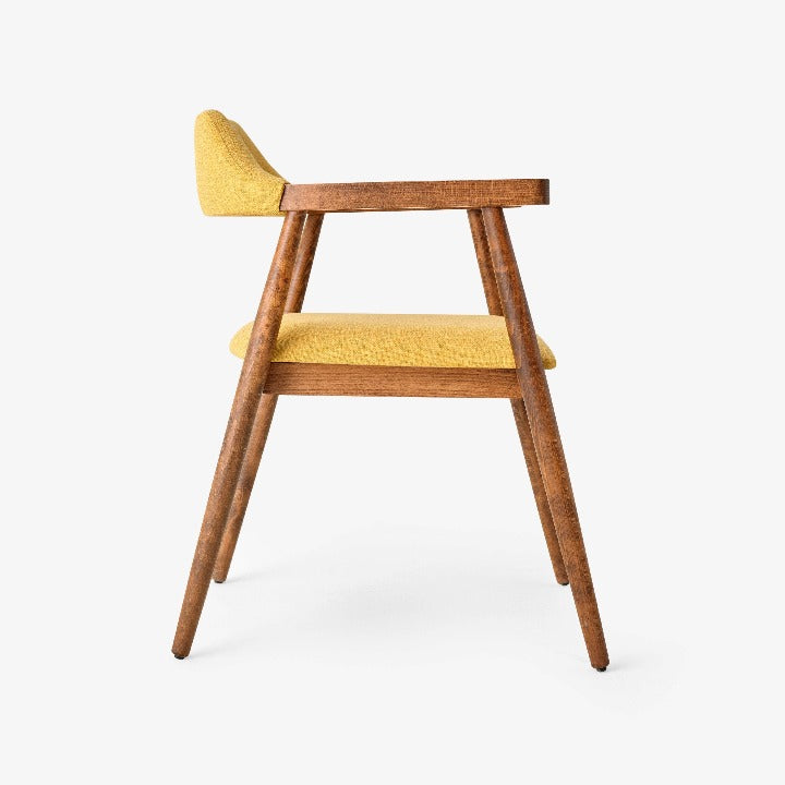 Visby Accent Armchair, Mustard Armchairs sazy.com