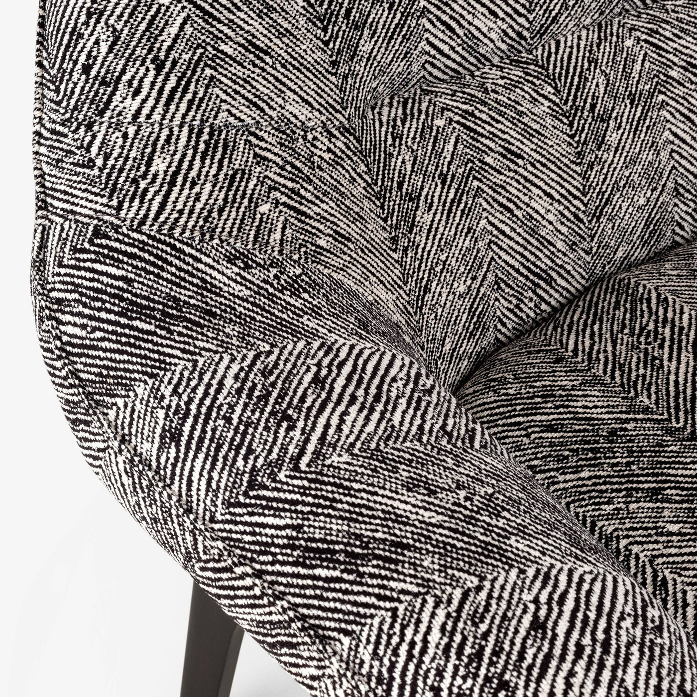 Sassari Beech-Fabric Accent Chair, Monochrome Armchairs sazy.com