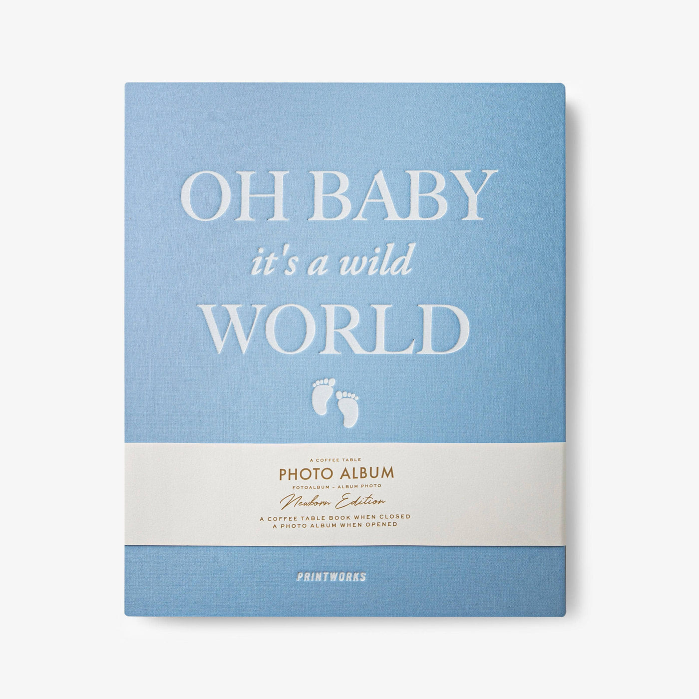 Printworks Photo Album, Baby It's a Wild World, Blue Gifts sazy.com