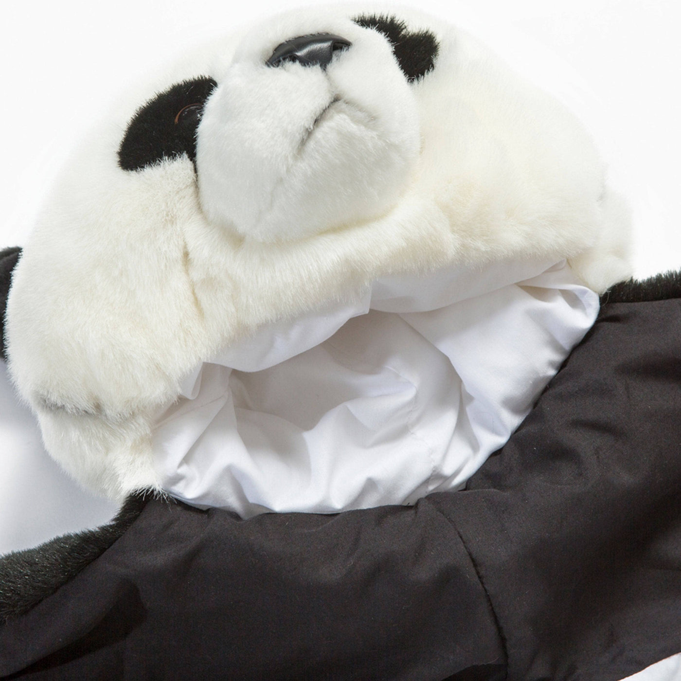 Panda Bear Costume, Black - White 3
