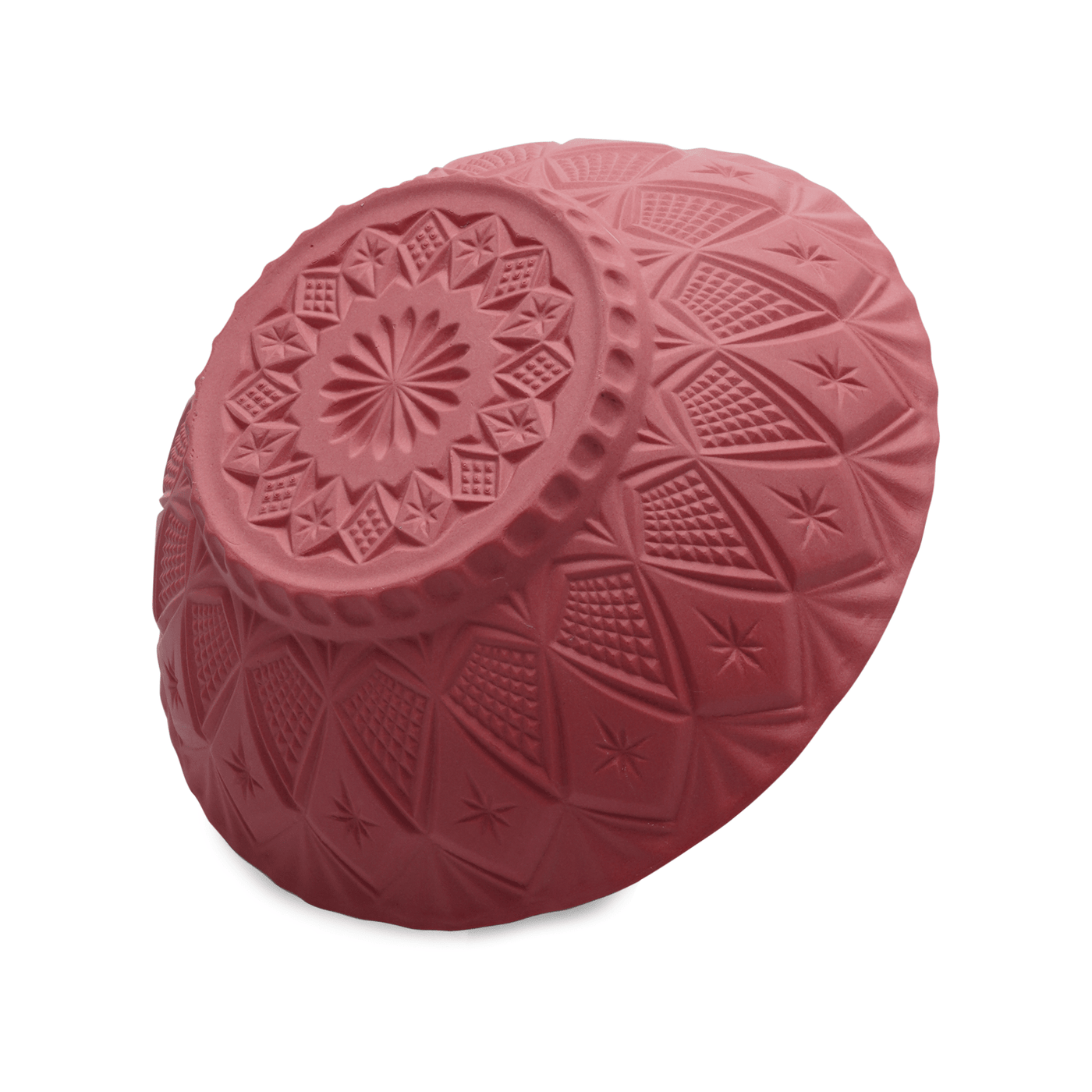 Geo Handmade Bowl, Pink, 15 cm 4