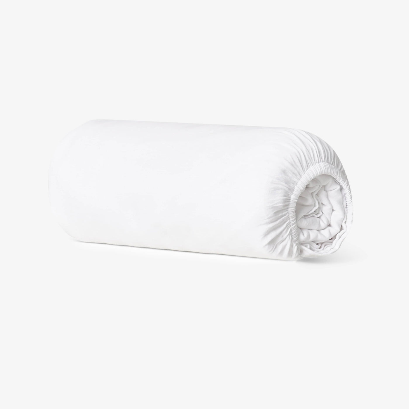 Freddie 100% Turkish Cotton 300 TC Fitted Sheet, White, Double Size 3