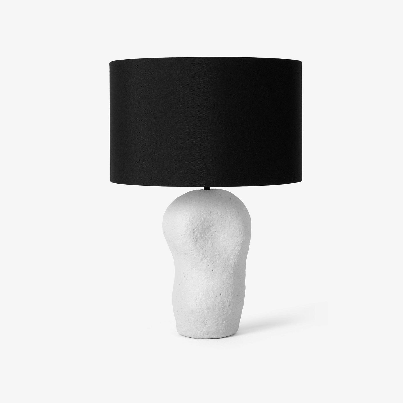 Birger Papier Mâché Table Lamp, Grey Table & Bedside Lamps sazy.com